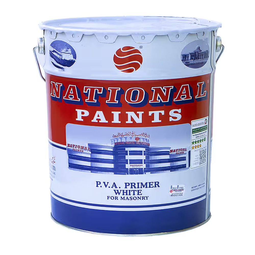 National Paints PVA Primer 18L White