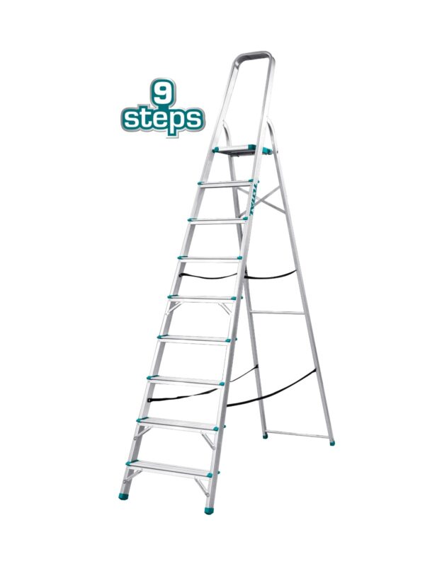 Aluminum Household Ladder – 9 Steps