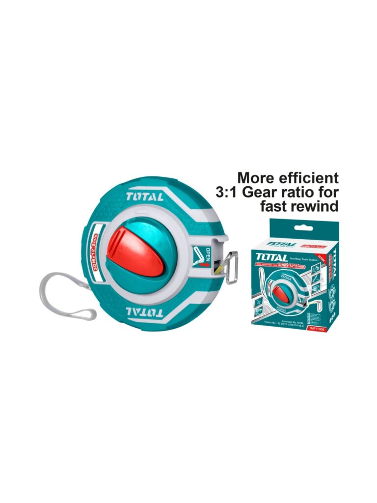 30m x 12.5mm Steel Measuring Tape
