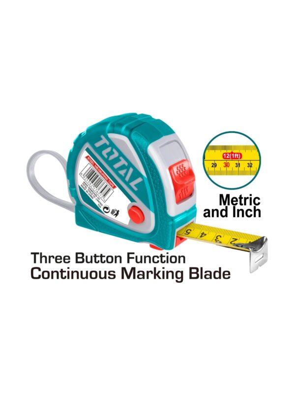 5m x 19mm Steel Measuring Tape