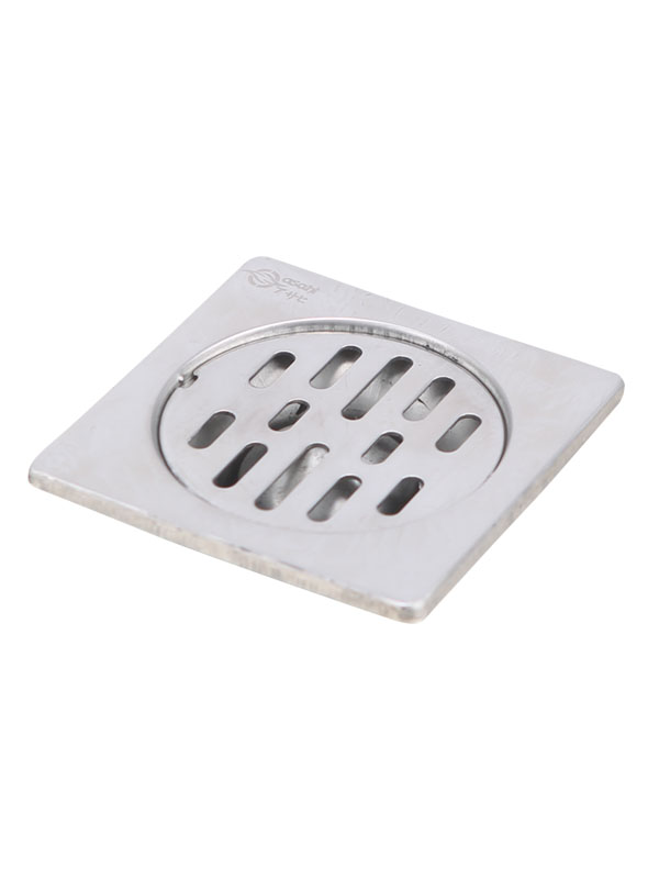 9 x 9cm Stainless Steel Floor Drain/Grating without Cover