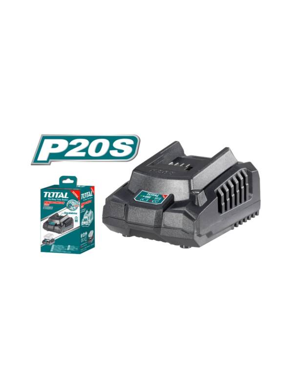 Charges 20V 2.0Ah Battery in 1hr, Charges 20V 4.0Ah Battery in 2hr