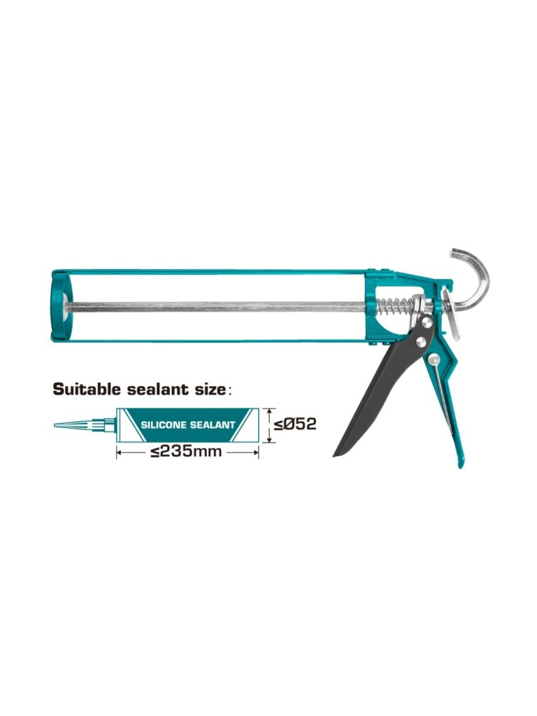 Caulking Gun with Aluminum Handle