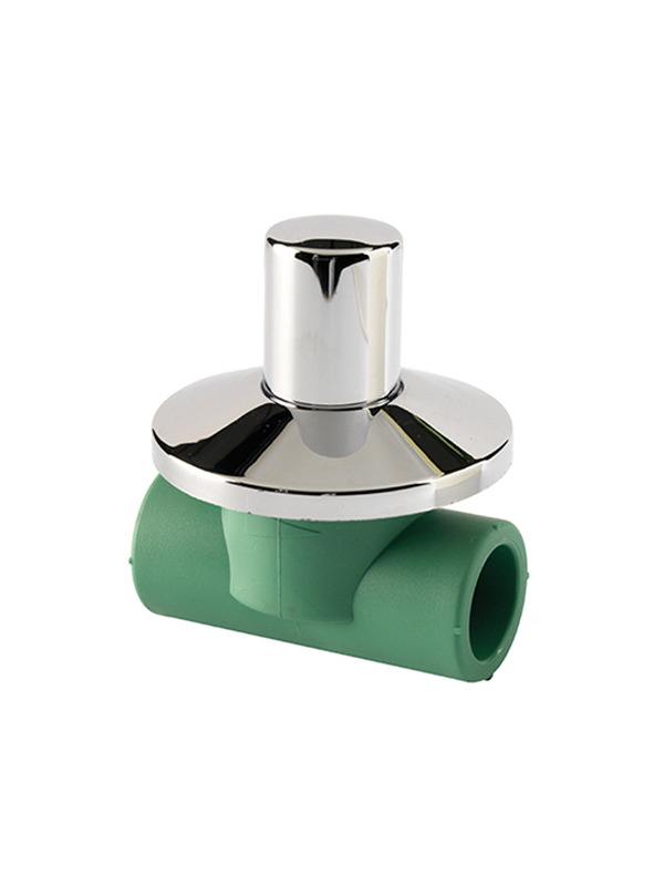 PPR Tamper Resistant Concealed Stop Valve