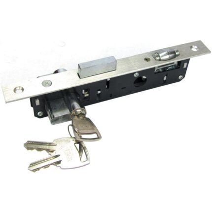 SINGLE TURN, ROLLER Aluminium Door Lock 20MM BACKSET 7540. Type