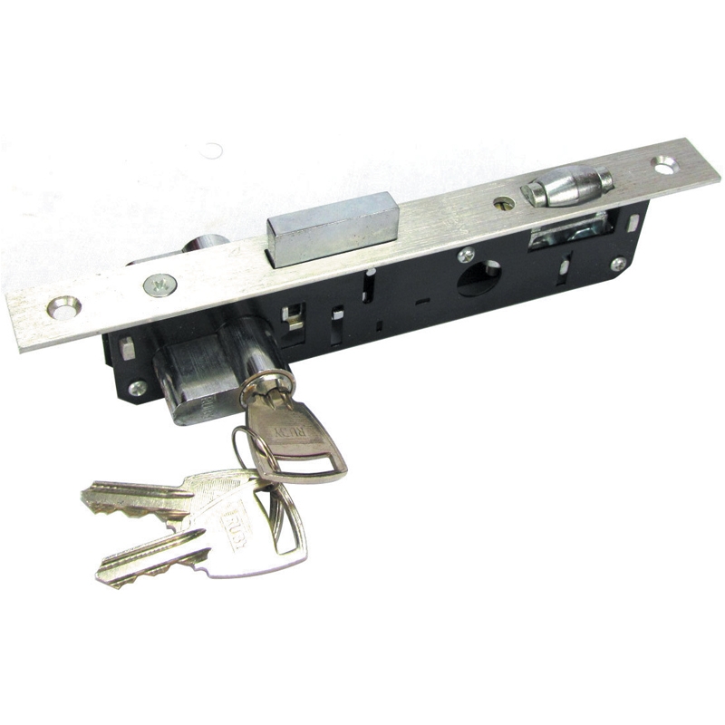 SINGLE TURN, ROLLER Aluminium Door Lock 20MM BACKSET 7540. Type