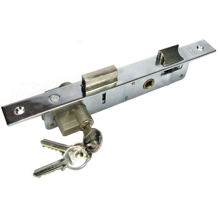 SINGLE TURN SS Aluminium Door Lock 20MM BACKSET 155-20(102). Type