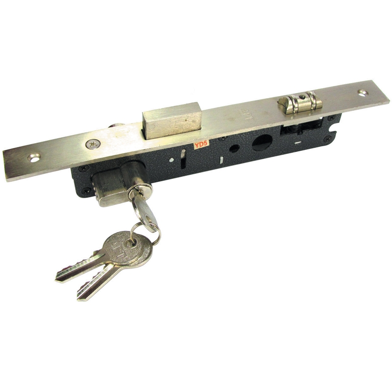 SINGLE TURN, ROLLER Aluminium Door Lock 20MM BACKSET 155-20. Type