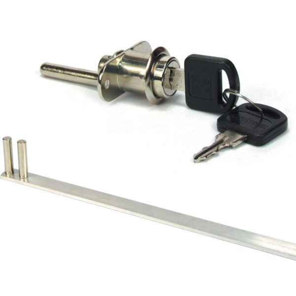FRONT MOUNTED 16.5MM Central Lock For 3 Drawers