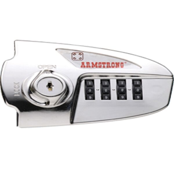 CHROME PLATED Combination Cupboard Locks