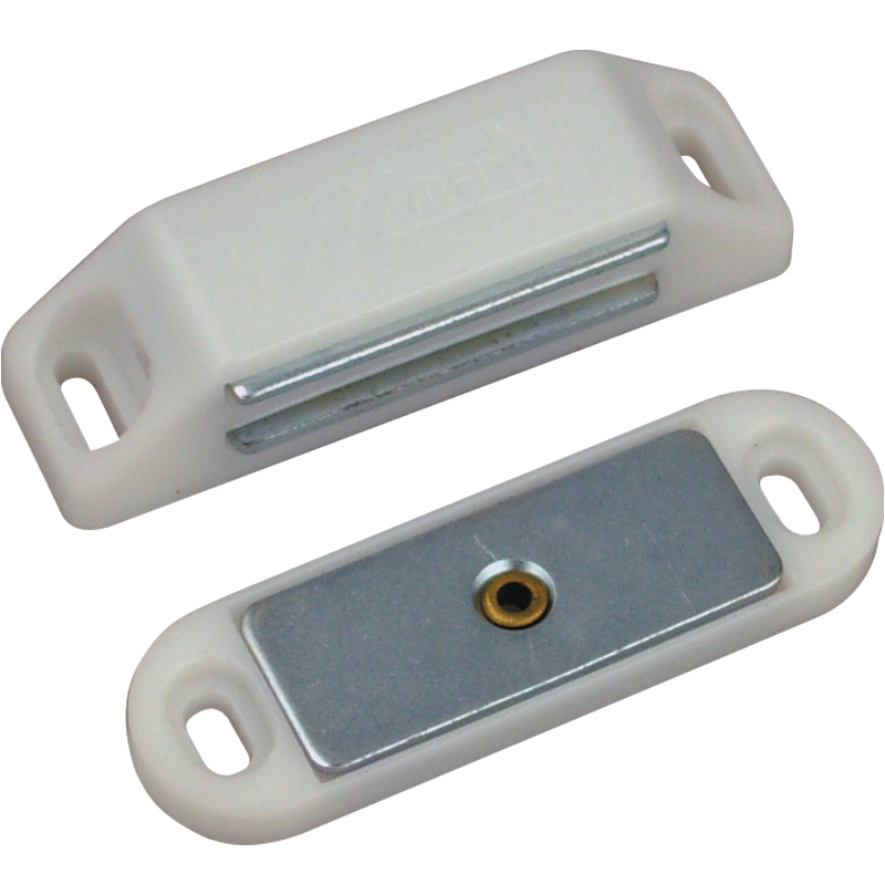 Cupboard Magnet Catcher HEAVY / BROWN, WHITE
