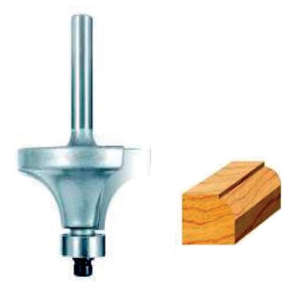 Corner Round Router Bit 16X6 MM, 16X8 MM