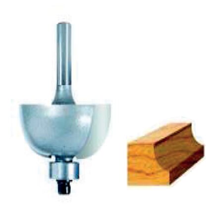 Cove Bit With Ball Bearing 28.5 MM