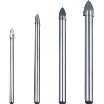 Glass Drill Bit 5, 6, 7, 8, 10 MM.