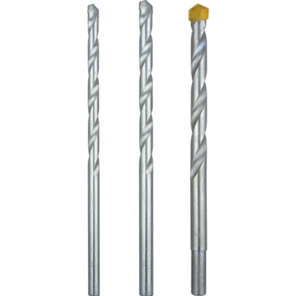 Masonry Drill Bits 10, 12, 14 MM.