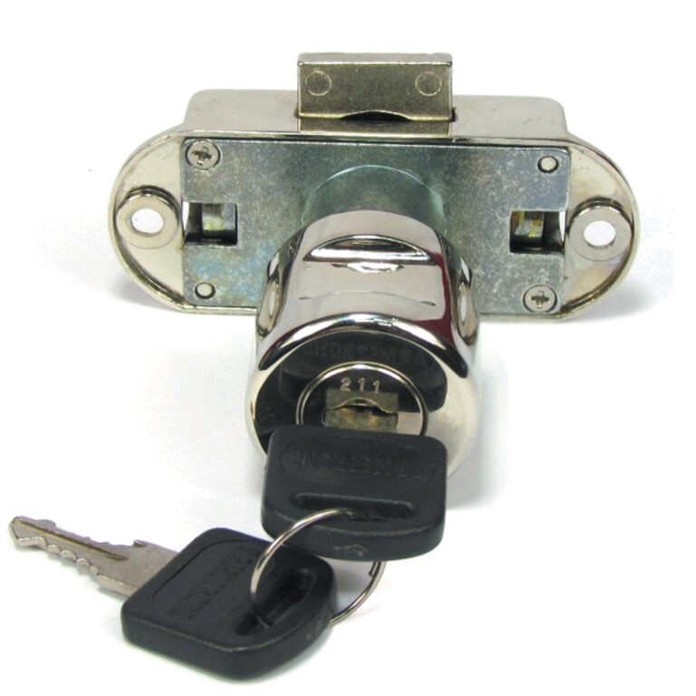 WITH HANDLE / CHROME PLATED 702-22MM Rotating Bar Lockset