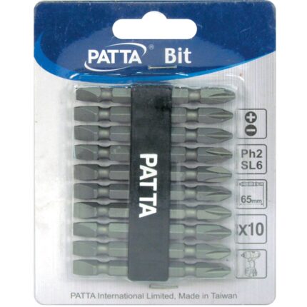 Screwdriver Bit Set 65 MM.