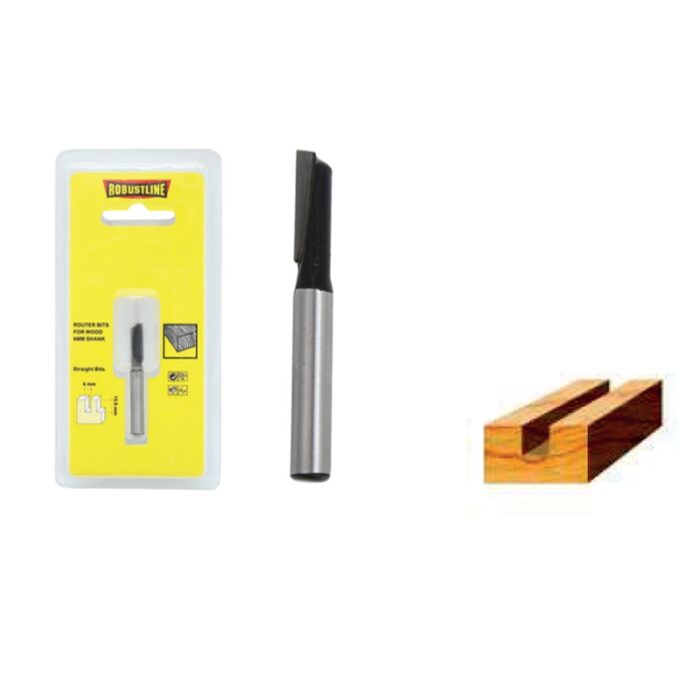 Single Flute Router Bit 3,4,5 and 6 MM