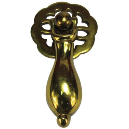 FLOWER DESIGN / BP Brass Drop Handle