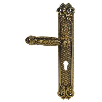 ITALY / GP,BROWN Brass Lever Handle