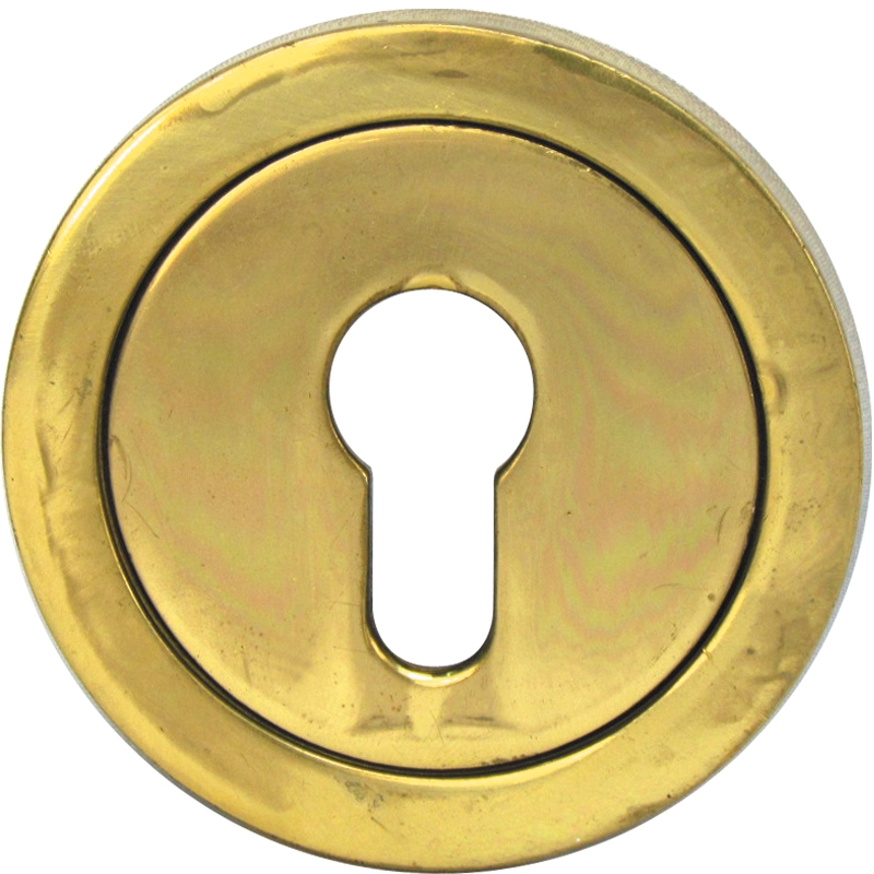 Brass Key Hole. Only Rose (escutcheon)