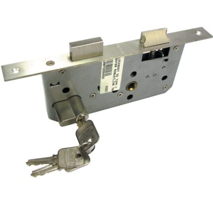 60MM CYLINDER, GERMANY / SS Lock Body 55MM BACKSET – 72MM CENTRE