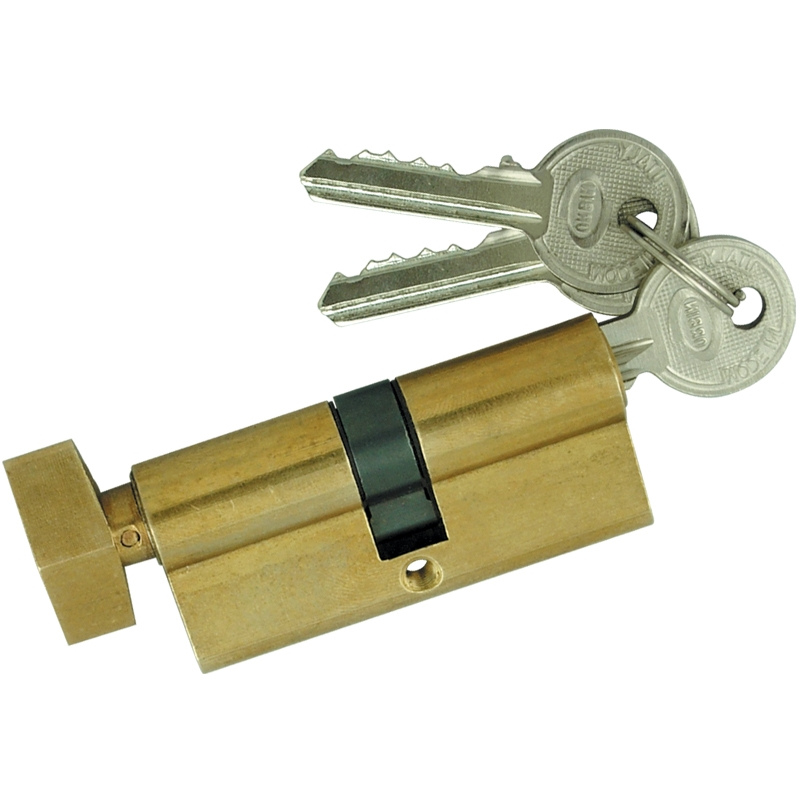 FLAT TYPE BP, CP Bathroom Cylinder With Key 60MM, 70MM, 100MM
